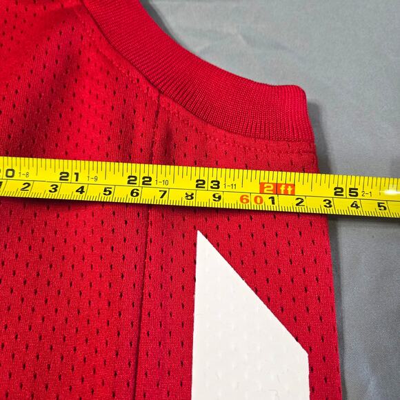 HeadGear Classics Sz 2XL Red Tyrese Maxey High School Basketball Jeresy - Picture 8 of 9